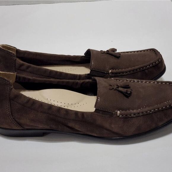 SAS HOPE Slip On Loafer In Bronze Croc Size 10‎ new@@ - Picture 7 of 9